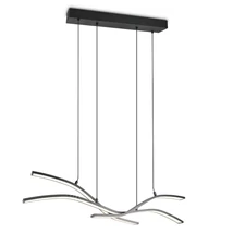 Trio SPIDER függeszték fém, akril, fekete, fehér, LED, 46W, 2700-6500K, 5350Lm - 332810332