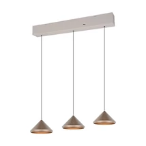Trio LAGUNA függeszték fém, barna, LED, 15W, 2300-3000-4000K, 1500Lm - 336210365