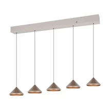 Trio LAGUNA függeszték fém, barna, LED, 25W, 2300-3000-4000K, 2500Lm - 336210565