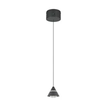 Trio ROMEO függeszték fém, fekete, LED, 7W, 2300-3000-4000K, 700Lm - 337010132