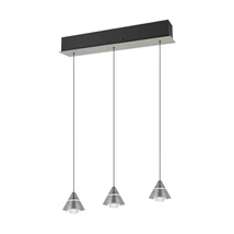 Trio ROMEO függeszték fém, nikkel, LED, 21W, 2300-3000-4000K, 2100Lm - 337010307