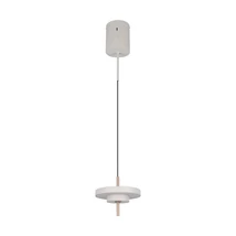 Trio KEATON függeszték fém, akril, szürke, fehér, LED, 10W, 2300-3000-4000K, 1200Lm - 340210176