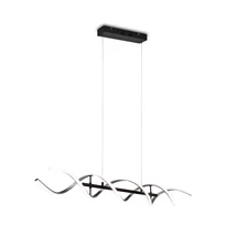 Trio SEQUENCE függeszték fém, fekete, szürke, LED, 2300K-3000K-4000K, 45W, 5600lm - 341810205