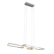 Trio ALBANY függeszték, fém, nikkel, LED, 37W, 4300lm, 2700K-6500K - Trio-347710407