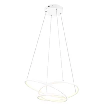 Trio DARVIN függeszték, fém, fehér, LED, 34W, 4500lm, 2300K+3000K+4000K - Trio-349110131