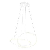 Trio DARVIN függeszték, fém, fehér, LED, 52W, 6700lm, 2300K+3000K+4000K - Trio-349119131