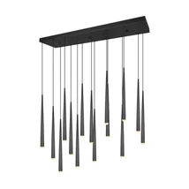 Trio CALA függeszték fém, fekete, LED, 57W, 6750lm, 2300K-3000K-4000K - 354811532