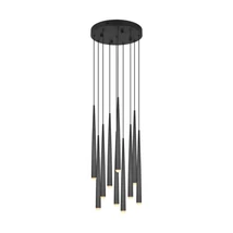 Trio CALA függeszték fém, fekete, LED, 38W, 4500lm, 2300K-3000K-4000K - 354831032