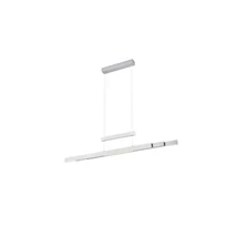 Trio TRAJAN függeszték fém, nikkel, LED, 2700K-5000K, 45W, 5300lm - 375310507