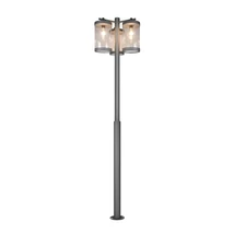 Trio SAMBESI kültéri állólámpa fém, műanyag, antracit, áttetsző, E27, IP44 - 404160342