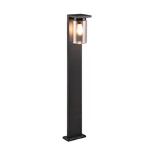 Trio ARDILA kültéri állólámpa fém, üveg, fekete, áttetsző, E27, IP44 - 411660132