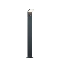 Trio PEARL kültéri állólámpa mozgásérzékelővel fém, műanyag, antracit, fehér, LED, 3000K, 8W, 900lm, IP54 - 421169142