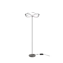 Trio CHARIVARI állólámpa fém, nikkel, LED, 3000K, 31W, 4100lm - 421210107