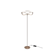 Trio CHARIVARI állólámpa fém, sárgaréz, LED, 3000K, 31W, 4100lm - 421210108