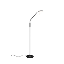 Trio MONZA állólámpa fém, fekete, LED, 2300K-3000K-4000K, 12W, 1400lm - 423310132