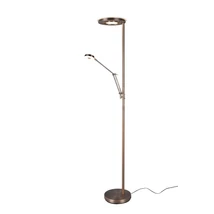 Trio BARRIE állólámpa fém, sárgaréz, LED, 2700K-4000K, 1x32W, 3700lm, 1x6W, 700lm - 424210304