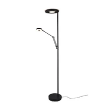 Trio BARRIE állólámpa fém, fekete, LED, 2700K-4000K, 1x32W, 3700lm, 1x6W, 700lm - 424210332