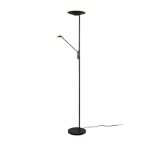 Trio BRANTFORD állólámpa fém, fekete, LED, 2700K-3200K-4000K, 1x30W, 3500lm, 1x6.5W, 650lm - 425610232