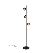 Trio ORBIT állólámpa fém, fekete, kávé, LED, 8W, 800lm, 2300K-3000K-4000K - 444410332