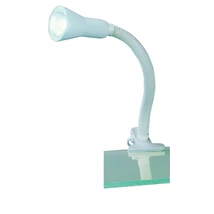 Trio FLEXO csiptetős asztali lámpa műanyag, fehér, E14 - 5028010-01