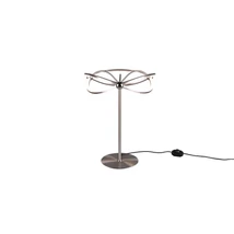 Trio CHARIVARI asztali lámpa fém, nikkel, LED, 3000K, 26W, 2500lm - 521210107