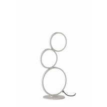 Trio RONDO asztali lámpa fém, fehér, LED, 3000K, 17W, 1900lm - 522610331