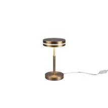 Trio FRANKLIN asztali lámpa fém, sárgaréz, LED, 3000K, 6W, 700lm - 526510104