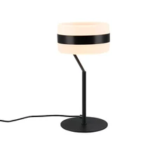 Trio DIOS asztali lámpa fém, akril, fekete, fehér, LED, 8W, 2300-3000-4000K, 950Lm - 531410132