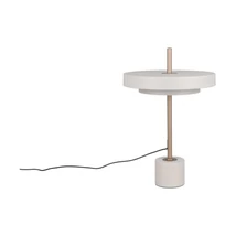 Trio KEATON asztali lámpa fém, műanyag, szürke, fehér, LED, 12W, 2300-3000-4000K, 1400Lm - 540210176
