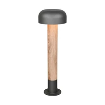 Trio FRASER kültéri állólámpa fém, fa, antracit, E27, IP54 - 562560135