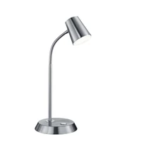 Trio NARCOS asztali lámpa fém, nikkel, LED, 3000K, 6.9W, 660lm - 573190107