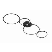 Trio RONDO mennyezet lámpa fém, fekete, LED, 3000K, 37W, 4800lm - 622610432