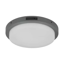 Trio BERMEJO mozgásérzékelős kültéri mennyezet lámpa fém, műanyag, antracit, fehér, LED, 14W, 2300-3000-4000K, 1450Lm, IP54 - 630369142