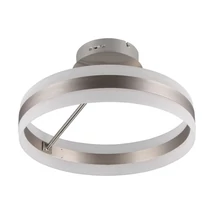 Trio DIOS mennyezet lámpa fém, akril, nikkel, fehér,barna,  LED, 21W, 2300-3000-4000K, 2400Lm - 631410107