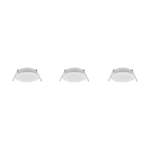 Trio HIMAL beépíthető spot fém, műanyag, fehér, LED, 3x 3.5W, 2700-4000K, 3x 450Lm, IP65 - 635110301