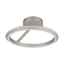 Trio AMADOR mennyezet lámpa fém, műanyag, nikkel, fehér, LED, 34W, 2300-3000-4000K, 4000Lm - 635510107
