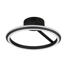 Trio AMADOR mennyezet lámpa fém, műanyag, fekete, fehér, LED, 34W, 2300-3000-4000K, 4000Lm - 635510132