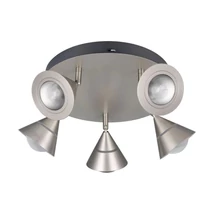 Trio ROMEO mennyezet lámpa fém, műanyag, nikkel, LED, 35W, 2300-3000-4000K, 3500Lm - 637010507