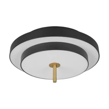 Trio KEATON mennyezet lámpa fém, akril, fekete, arany, fehér, LED, 34.5W, 2300-3000-4000K, 4000Lm - 640210180