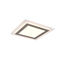 Trio MORGAN mennyezet lámpa fém, nikkel, fehér, LED, 2700K-6500K, 46W, 6000lm - 641510207
