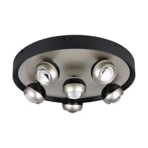 Trio ORBIT mennyezet lámpa fém, nikkel, fekete, LED, 40W, 2300-3000-4000K, 4700Lm - 644410607