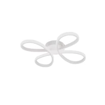 Trio FLY mennyezet lámpa fém, műanyag, fehér, LED, 4000K, 22W, 2600lm - 645610131