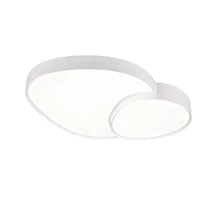 Trio RISE mennyezet lámpa fém, műanyag, fehér, LED, 2700K - 6500K, 45W, 5300lm - 647519231