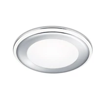 Trio AURA beépíthető szpot lámpa műanyag, króm, fehér, LED, 3000K, 10W, 1040lm - 652410106