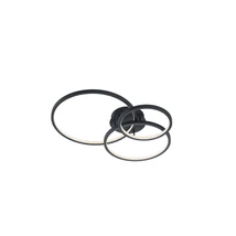 Trio AARON mennyezet lámpa fém, antracit, RGB-LED, 3000K-6000K, 36.5W, 4200lm - 652710342