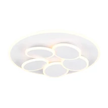Trio MANDALA mennyezeti lámpa, fém, fehér, LED, 35W, 4200lm, 2700K-6500K - Trio-653210631