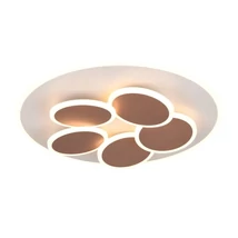 Trio MANDALA mennyezeti lámpa, fém, szürke, LED, 35W, 4200lm, 2700K-6500K - Trio-653210676