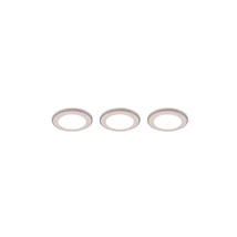 Trio ARGUS beépíthető szpot lámpa műanyag, fehér, RGB-LED, 3000K, 4W, 350lm - 653610331