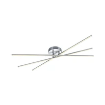 Trio TIRIAC mennyezet lámpa fém, nikkel, LED, 3000K, 3x9W, 2850lm - 671610307