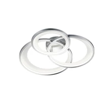 Trio GRANADA mennyezet lámpa fém, króm, LED, 3000K, 36W, 4300lm - 673810306